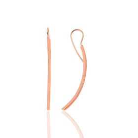 Söğütlü Silver SGTL9653ROSE Rose Uzun Çubuk Gümüş Küpe