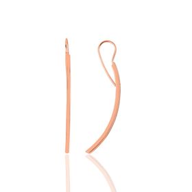 Söğütlü Silver SGTL9653ROSE Rose Uzun Çubuk Gümüş Küpe