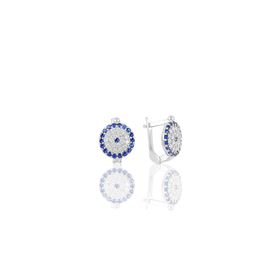 Söğütlü Silver SGTL9733RODAJ Rodyumlu Çizgi Gümüş Küpe
