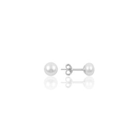 Söğütlü Silver SGTL9735 6 mmİnci Taşlı Gümüş Küpe