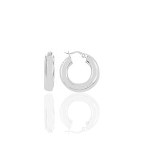 Söğütlü Silver SGTL9785RODAJ 4 mmRodyumlu Top Gümüş Küpe