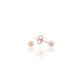 Söğütlü Silver SGTL9785ROSE 4 mmRose Top Gümüş Küpe