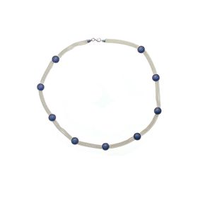 Söğütlü Silver SGTL9819KOLYE Mineli Hasır Modeli Gümüş Kolye