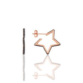 Söğütlü Silver SGTL9827 Star Gümüş Küpe