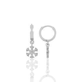 Söğütlü Silver SGTL9845RODAJ Kartanesi Halka Gümüş Küpe