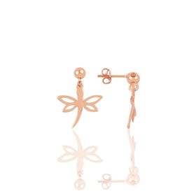 Söğütlü Silver SGTL9848 Rose Yusufçuk Modeli Gümüş Küpe
