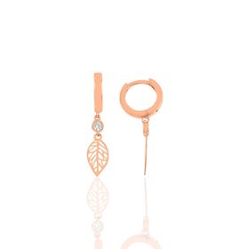 Söğütlü Silver SGTL9851ROSE Rose Martı Gümüş Küpe