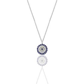Söğütlü Silver SGTL9874ROSE Nazar Modeli Gümüş Kolye