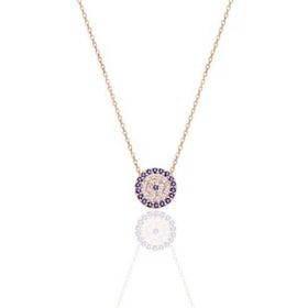 Söğütlü Silver SGTL9874ROSE Nazar Modeli Gümüş Kolye