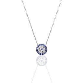 Söğütlü Silver SGTL9874ROSE Nazar Modeli Gümüş Kolye