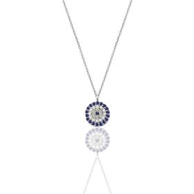 Söğütlü Silver SGTL9874ROSE Nazar Modeli Gümüş Kolye