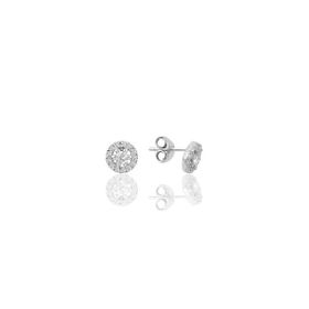 Söğütlü Silver SGTL9879RODAJ Pırlanta Gümüş Küpe