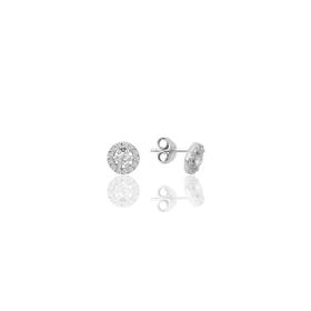 Söğütlü Silver SGTL9879RODAJ Pırlanta Gümüş Küpe
