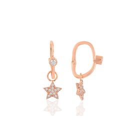 Söğütlü Silver SGTL9884ROSE Rose Tarz Gümüş Küpe