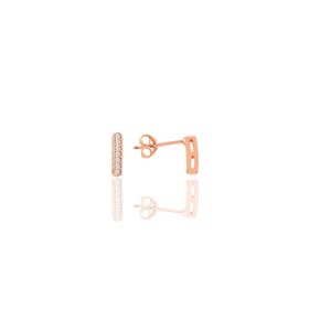 Söğütlü Silver SGTL9884ROSE Rose Tarz Gümüş Küpe