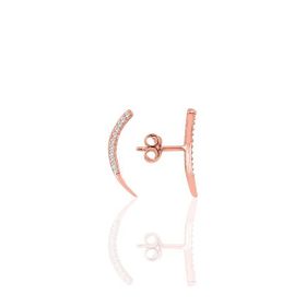 Söğütlü Silver SGTL9936ROSE Gümüş Küpe