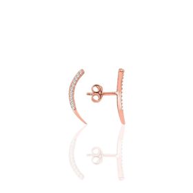 Söğütlü Silver SGTL9936ROSE Gümüş Küpe
