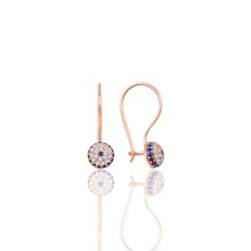 Söğütlü Silver SGTL9938ROSE Gümüş Küpe