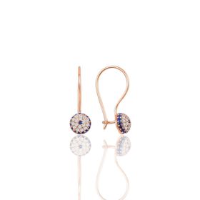 Söğütlü Silver SGTL9938ROSE Gümüş Küpe