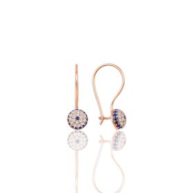 Söğütlü Silver SGTL9938ROSE Gümüş Küpe