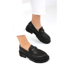Soho 17542 Siyah Kadın Loafer Ayakkabı