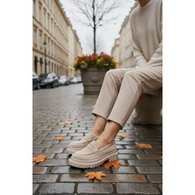 Soho 17762 Ten Süet Kadın Loafer Ayakkabı