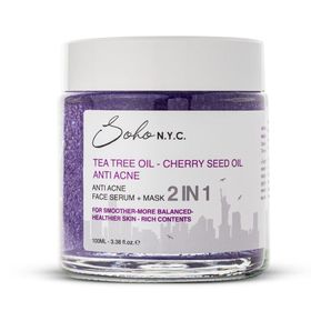 Soho N.Y.C Anti-Acne Serum Sebum Dengeleyici 100 ml Serum + Maske