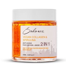 Soho N.Y.C Anti Aging Durulanmayan 100 ml Serum + Maske