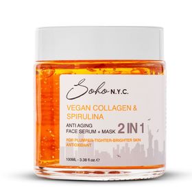 Soho N.Y.C Anti Aging Durulanmayan 100 ml Serum + Maske