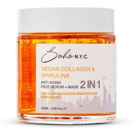 Soho N.Y.C Anti Aging Durulanmayan 100 ml Serum + Maske