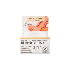Soho N.Y.C Mavi Spirulina 50 ml Tırnak Bakım Yağı