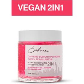 Soho N.Y.C Parlaklık Veren Durulanmayan 100 ml Serum + Maske