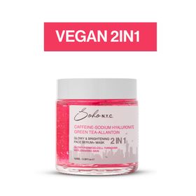 Soho N.Y.C Parlaklık Veren Durulanmayan 100 ml Serum + Maske
