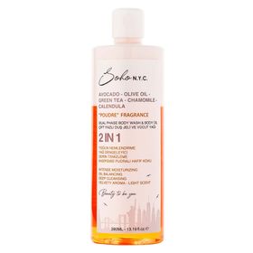 Soho N.Y.C Poudre 390 ml Çift Fazlı Duş Jeli ve Yoğun Nemlendiricili Vücut Yağı