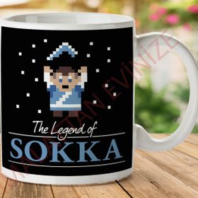 Sokka Avatar Efsanesi Son Hava Bükücü Baskılı Kupa