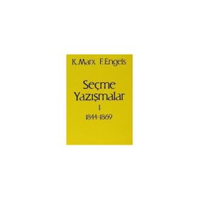 Sol Yayınları Seçme Yazışmalar /1 (1844-1869)