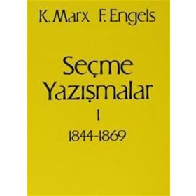 Sol Yayınları Seçme Yazışmalar /1 (1844-1869)