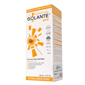 Solante 150 ml Spf50+ Yağsız ve Suya Dayanıklı Güneş Koruyucu Losyon