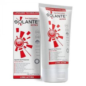 Solante Acnes SPF50 150 ml Güneş Losyonu