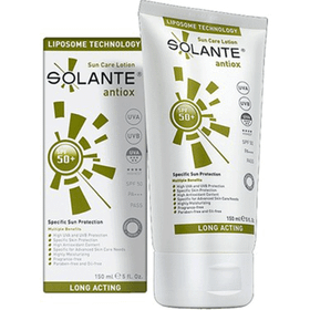 Solante Antiox Sun Care Lotion 150 ml Spf50+ Suya Dayanıklı Güneş Losyonu