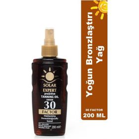 Solar Expert 30 Factor 200 ml Bronzlaştırıcı Yağ