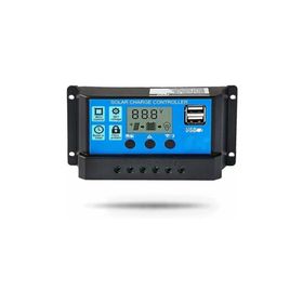 Solar Güneş Paneli 10 Amper 12V 24V Akü Şarj Kontrol Cihazı