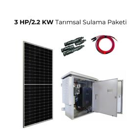 Solar Sanal Market 3 HP 2.2 kW Tarımsal Sulama Paketi