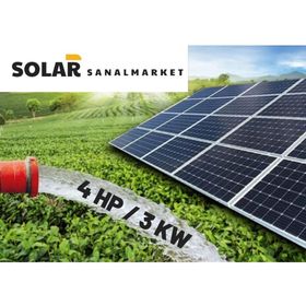 Solar Sanal Market 4 HP 3 kW Tarımsal Sulama Paketi