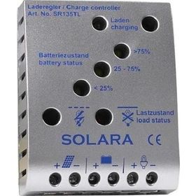 Solara SR135TL 140WP 12/24 V PWM Solar Şarj Regülatörü