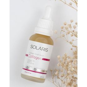 Solaris 2% Collagen 0,5% Niacinamide ve Caffeine Kolajen Yaşlanma Karşıtı 30 ml Serum