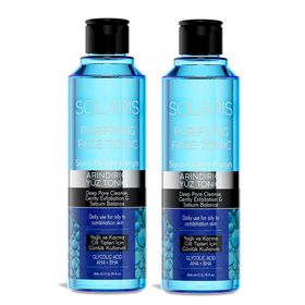 Solaris 200 ml x 2 Adet Arındırıcı Yüz Temizleme Toniği