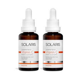 Solaris 2x30 ml Leke Karşıtı C Vitamini Cilt Serumu