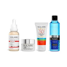Solaris 30 ml Retinol Serum ve Yaşlanma Karşıtı Avantaj Paketi