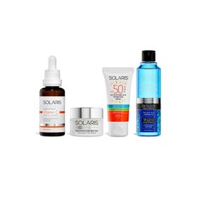 Solaris 30 ml Vitamin C Serum ve Yaşlanma Karşıtı Avantaj Paketi